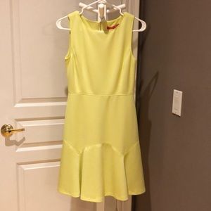 Greenish yellow women dress